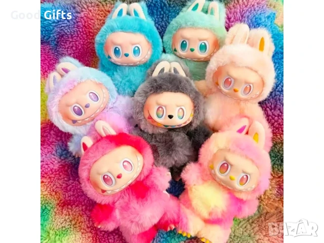 Голямо Labubu Secret Big into Energy 25см, Голямо Лабубу Лимитирана серия, снимка 2 - Плюшени играчки - 51114781