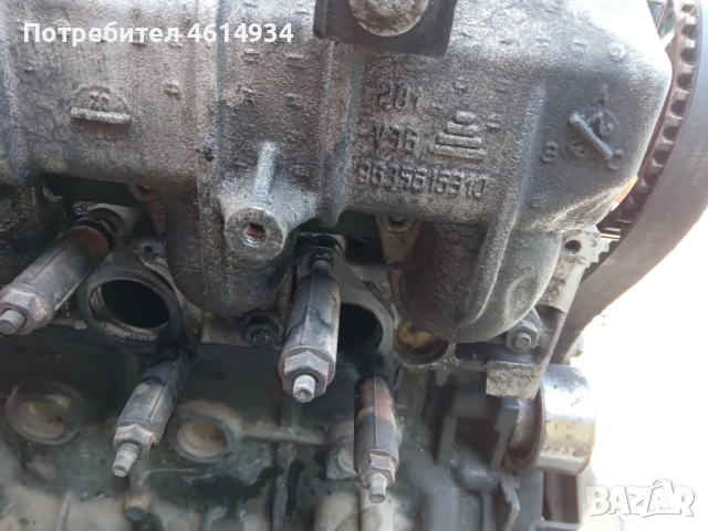 Двигател за Пежо 307 SW 2000 дизел 90к.с 2003г , снимка 8 - Части - 54243460