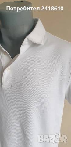 Hugo Boss Palosh 30 Pima Cotton Slim Fit Mens Size M НОВО! ОРИГИНАЛ! Мъжка Тениска!, снимка 3 - Тениски - 53707304