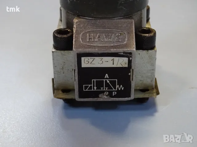 Хидравличен вентил HAWE GZ3.1 24VDC hydraulik directional valve, снимка 8 - Резервни части за машини - 48691163