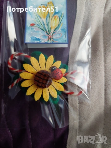 Вълнени мартеници за ръка или за закичване, снимка 5 - Други - 53419964