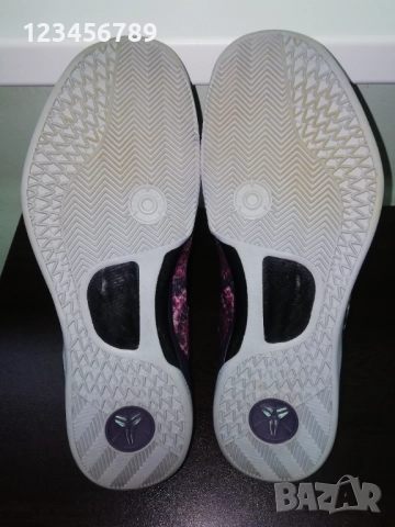 Kobe Bryant Nike 8 VIII Pit Viper Purple Dynasty 2013 US 15 UK 14 49.5, снимка 8 - Спортни обувки - 52586225