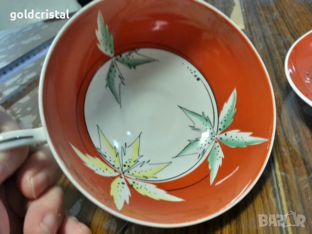 стар немски порцелан чаша за чай кафе , снимка 2 - Антикварни и старинни предмети - 33624719