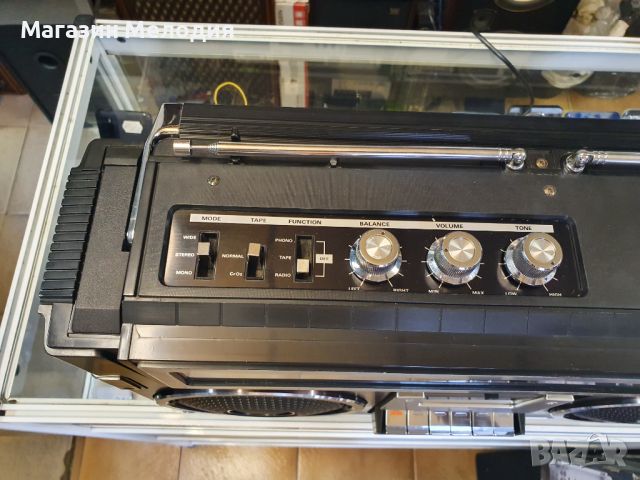 Радиокасетофон AIMOR ST-804SL BoomBox  В отлично техническо и визуално състояние., снимка 9 - Радиокасетофони, транзистори - 46671969