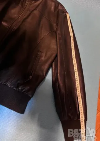 Кожено яке 4XL DESIGH JEANS LEATHER JACKET COTTON, снимка 10 - Якета - 48746475