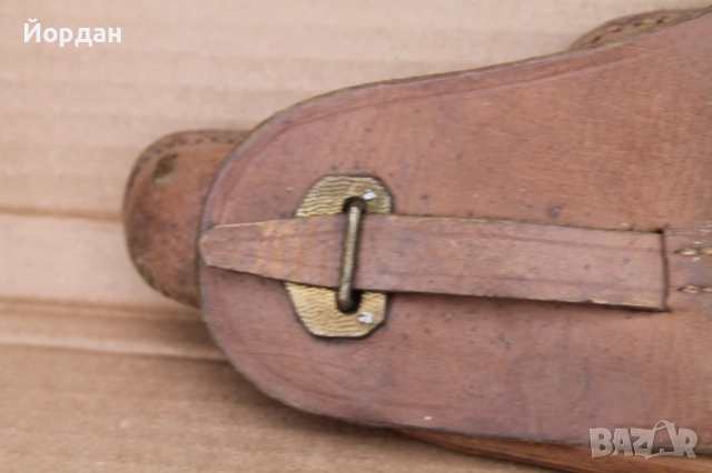 Кожен кобур за ''Luger P-08''(люгер), снимка 2 - Антикварни и старинни предмети - 51811282