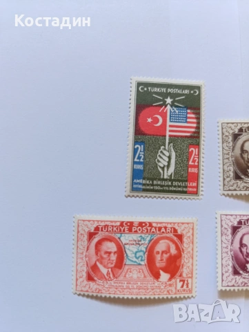 Пощенски марки Турция 1939, снимка 2 - Филателия - 53981069