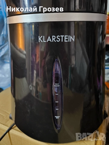Охладител на въздух черен Skyscraper Klarstein, снимка 2 - Вентилатори - 53937671