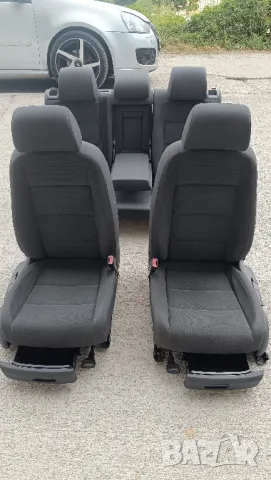 • Продавам сив платен салон за Голф 5 и други. Имам и ОРИГИНАЛЕН черен кожен GTI салон за голф 5, снимка 3 - Части - 50140267
