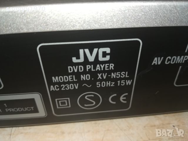 JVC XV-N5SL DVD PLAYER-ВНОС SWISS 0408241111, снимка 16 - Плейъри, домашно кино, прожектори - 46795383