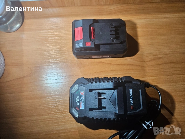 Акумулаторна батерия Parkside Smart 4 Ah и зарядно 4.5 Ah, снимка 3 - Други инструменти - 53749785