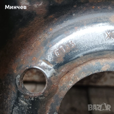 1бр. джанта Dunlop 6J15 4х100, снимка 5 - Гуми и джанти - 53219120