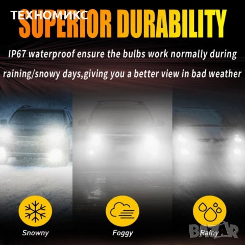 LED Диодни крушки за автомобил, снимка 11 - Части - 51319942