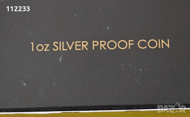 1 унция Golden Eye сребро 999.9 Proof, снимка 5 - Нумизматика и бонистика - 52773601