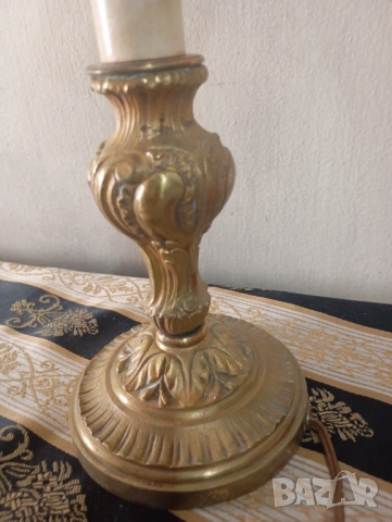 Винтидж настолна лампа , снимка 2 - Настолни лампи - 53812114