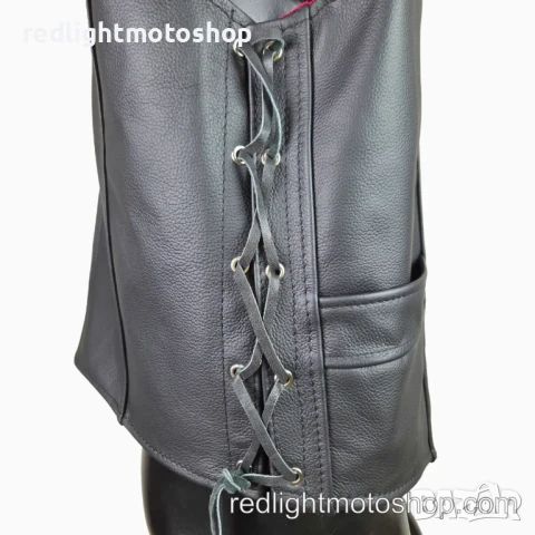 📌 5292 Кожен елек с връзки | НОВ | 150 лв, снимка 3 - Аксесоари и консумативи - 51387013