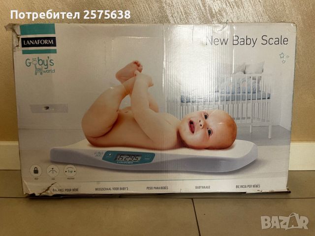 Цифров кантар за бебе, снимка 2 - Друга електроника - 45566984