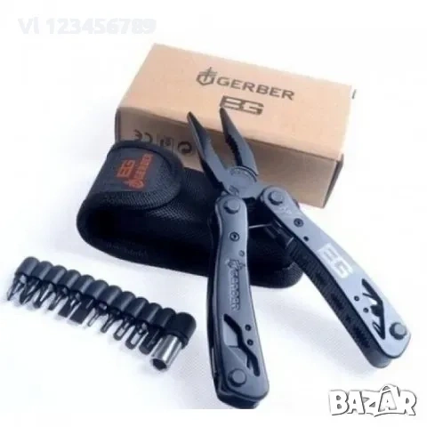 КЛЕЩИ GERBER БЕАР ГРИЛС - МУЛТИФУНКЦИОНАЛЕН ИНСТРУМЕНТ 11 -1 , снимка 3 - Клещи - 53891524