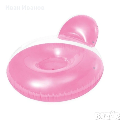 Надуваем шезлонг - 137см, снимка 2 - Басейни и аксесоари - 53438366