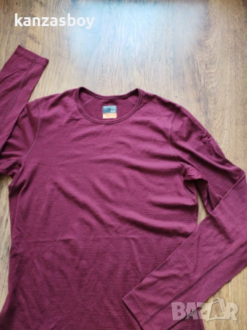 Icebreaker 200 - дамска мерино блуза КАТО НОВА М, снимка 4 - Блузи с дълъг ръкав и пуловери - 53739251