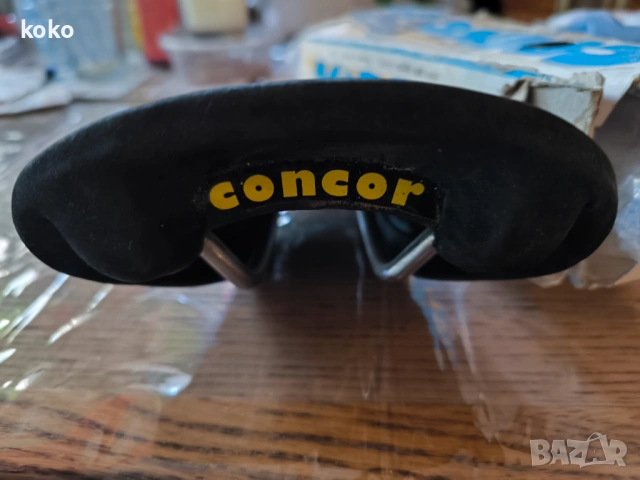 Седалка автентична ретро винтидж Concor supercorsa 3ttt, снимка 5 - Части за велосипеди - 54118868