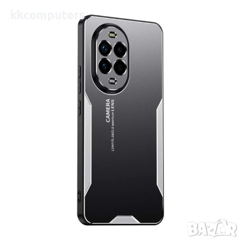 Калъф за Huawei nova 14 Pro 5G - Алуминиева Сплав + TPU + PC, Брониран Дизайн, Медена Решетка, Вкл. , снимка 4 - Калъфи, кейсове - 53187644