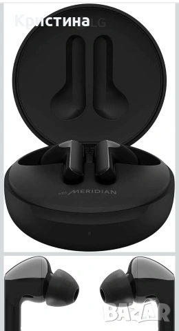 Безжични слушалки LG Tone Free – Hi-Fi звук, Meridian, бързо зареждане, снимка 5 - Bluetooth слушалки - 53865211