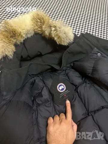 Оригинална Canada Goose Black Trillium Down Parka размер S, снимка 11 - Якета - 48493865