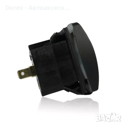 Двойно USB зарядно за вграждане 3.1A - универсално за кола, мотор, лодка и др., снимка 5 - Аксесоари и консумативи - 54065188