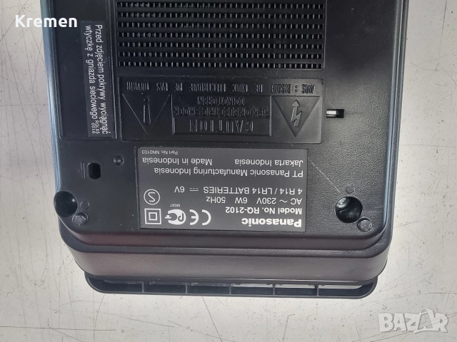 Касетофон PANASONIC RQ 2102, снимка 3 - Радиокасетофони, транзистори - 52573654