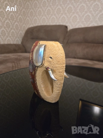 Ваза слонче 16см височина , снимка 4 - Декорация за дома - 52462097