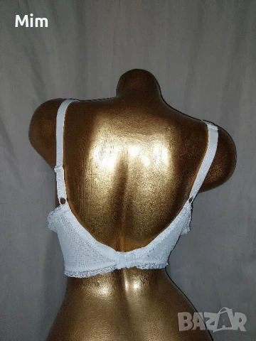 M&S 95 G Бял дантелен сутиен, снимка 4 - Бельо - 51048143