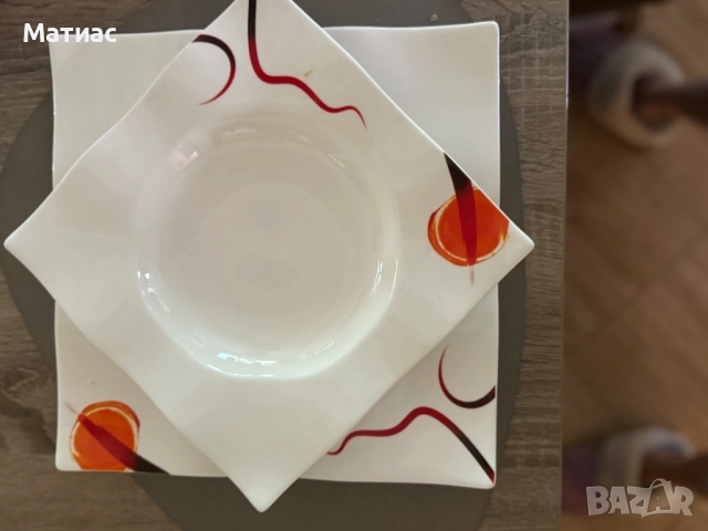 12 бр. големи и малки чинии, снимка 1