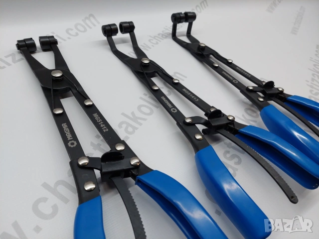 Удължени клещи за водни съединения -прави, 45 и 90 градуса, снимка 2 - Клещи - 53957070