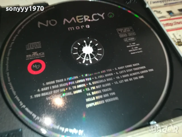 NO MERCY CD 1308251627, снимка 4 - CD дискове - 51354958
