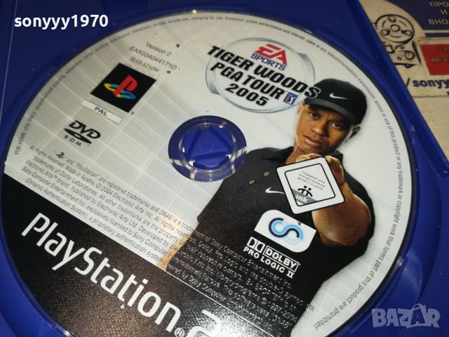 TIGER WOODS PGA TOUR 2005 PS2 GAME 1107241054, снимка 9 - Игри за PlayStation - 46545166