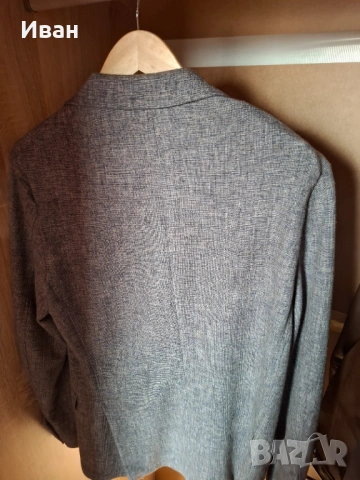 Мъжко сако TEODOR - M - Пресована вълна, снимка 4 - Сака - 53172744