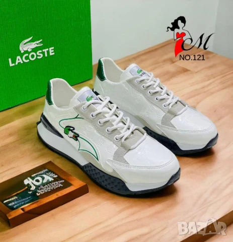 мъжки маратонки lacoste, снимка 4 - Маратонки - 51427603
