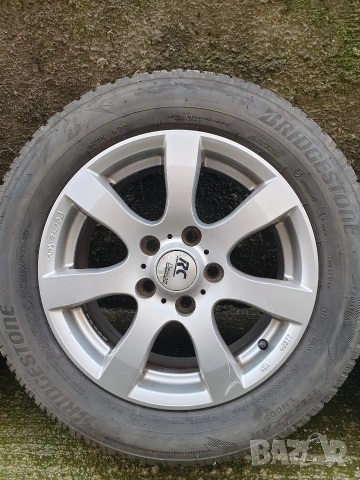 Джанти с гуми 5х112/15 цола, снимка 2 - Гуми и джанти - 53144846