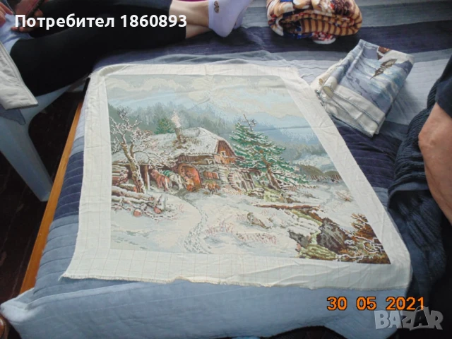 Гоблен Ковачницата, снимка 2 - Гоблени - 51022222