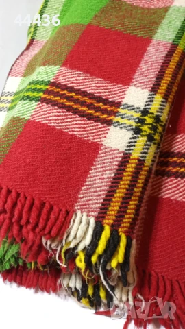 Родопско одеало вълнено - отлично състояние, снимка 5 - Олекотени завивки и одеяла - 50739526
