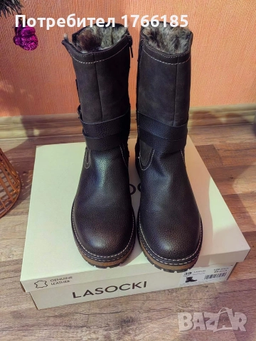 Зимни Дамски боти, снимка 6 - Дамски боти - 52890426