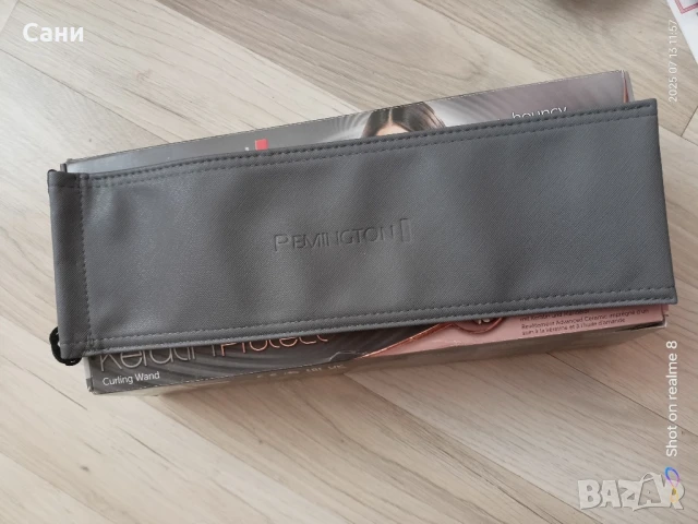 Маша за къдрене с кератин и бадемово масло , снимка 12 - Маши за коса - 51003946