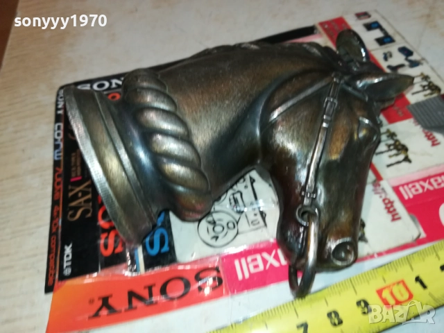 КОН-МАСИВНА ЗАПАЛКА ОТ ФРАНЦИЯ 0710252024, снимка 5 - Антикварни и старинни предмети - 51979441