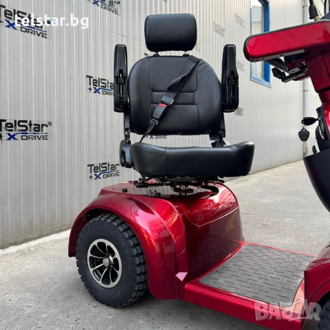 Електрическа четириколка за възрастни TelStar Admiral 2025 луксозно изпълнение за немския пазар, гол, снимка 7 - Мотоциклети и мототехника - 52414938