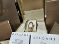 BVLGARI Serpenti Tubogas Snake Rose Gold and Silver Дамски Часовник, снимка 4