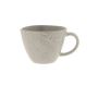 Чаша за кафе и чай, керамична, релефни листа, 500мл