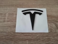 черен гланц лого Tesla , снимка 1