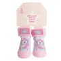 Бебешки чорапи Розови еднорози 0-6 месеца S_1234619, снимка 3