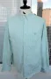 Gant Men`s Tee-Off Comfort Oxford Green/White Striped Long Sleeve Shirt Size L, снимка 1